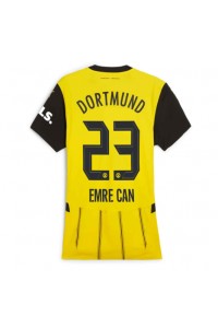 Borussia Dortmund Emre Can #23 Voetbaltruitje Thuis tenue Dames 2024-25 Korte Mouw